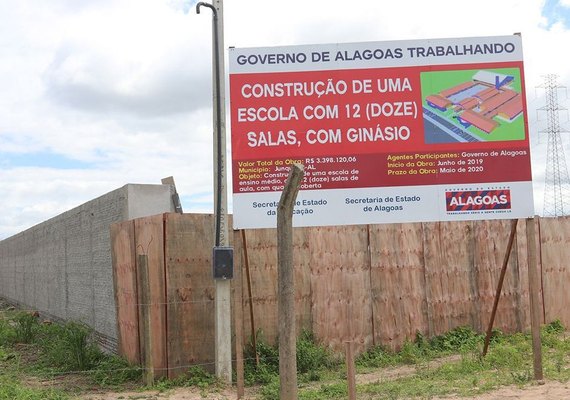 Seis novas escolas vão beneficiar 4.600 estudantes em Alagoas 