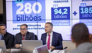 Obras de rodovias e ferrovias do novo PAC têm recursos e cronograma físico-financeiro garantidos, diz Renan Filho