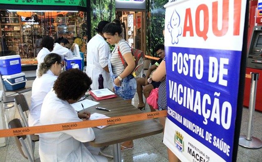 Mais de 20 mil doses de vacina contra pólio e sarampo foram aplicadas em Alagoas