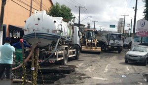 Bairro de Jaraguá recebe obras em galerias e motoristas devem ficar atentos