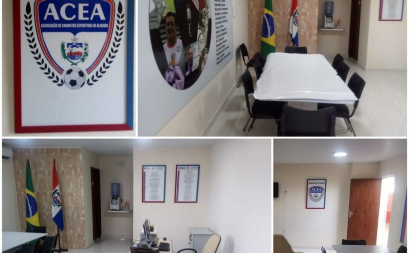 Associação de Cronistas Esportivos de AL comemora instalação de sua sede no Rei Pelé  