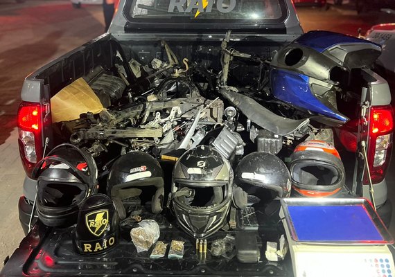 Desmanche de veículos é encontrado no Clima Bom