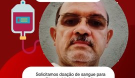 Família solicita doação de sangue para Ricardo Nicássio de Araújo