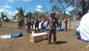 Bombeiro alagoano participa do resgate a vítimas de ciclone em Moçambique