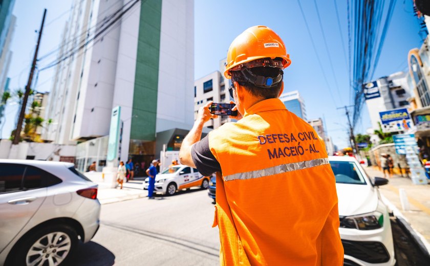 Defesa Civil de Maceió inicia vistoria em hotel atingido por incêndio