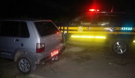 Após perseguição, PRF recupera táxi roubado minutos antes na BR-316