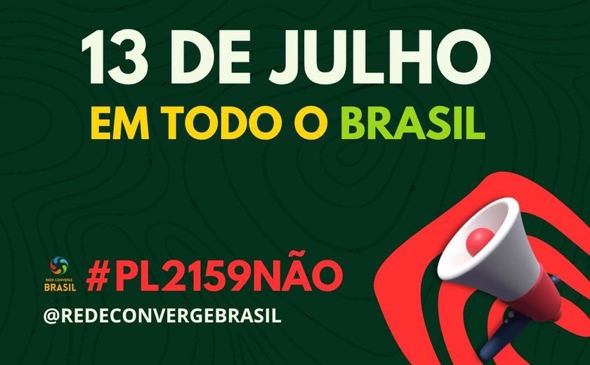 Alagoas realiza Ato Unificado contra o PL da Devastação na Orla da Ponta Verde