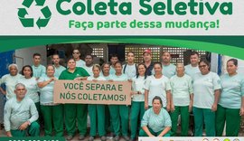 Campanha reforça serviços da coleta seletiva em Maceió