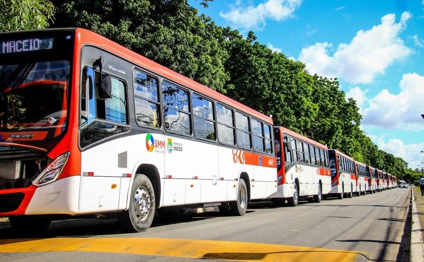 Prefeitura de Maceió vai entregar 20 novos ônibus à população nesta sexta