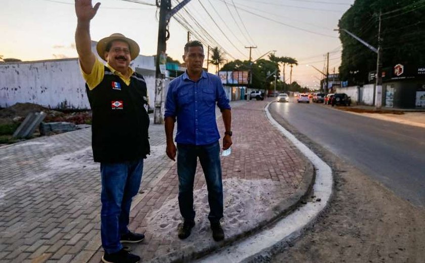 Prefeito diz que obras da principal avenida levarão mais qualidade de vida à população