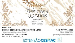 Exposição “VERBO & ARTE” celebra os 30 anos da ALANE/Núcleo Alagoas na Galeria Cesmac