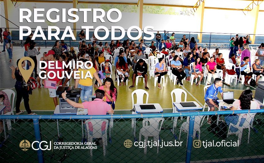 “Registro para Todos” realizou 1.188 atendimentos no Sertão de AL