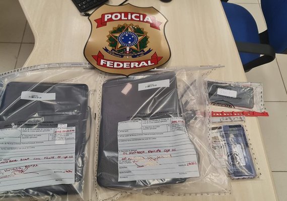 PF cumpre mandados em AL em operação contra fraudes bancárias