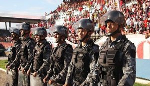 PM garante segurança durante partidas da 1ª rodada do Alagoano 2017