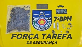 Ações da PM/AL finalizam com prisões e apreensões no Sertão e na Região Metropolitana