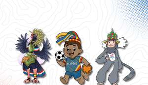 JEAL 2025: conheça os 3 desenhos finalistas de concurso para escolha de mascote