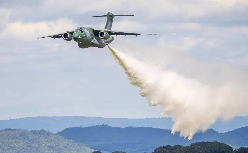 FAB aciona duas aeronaves para apoiar  ações de combate aos incêndios florestais
