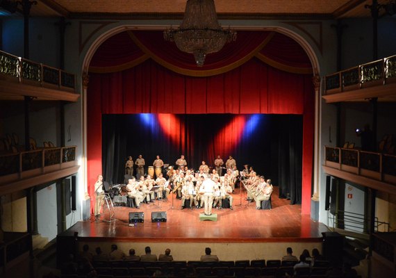 Concerto Sinfônico Popular marca aniversário de 173 anos da Banda da Polícia Militar de Alagoas