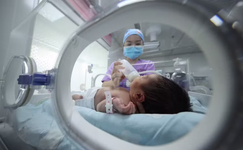 Natalidade da China cai a nível mais baixo já registrado