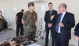 Corregedoria entrega 200 armas e quase 3 mil munições ao Exército