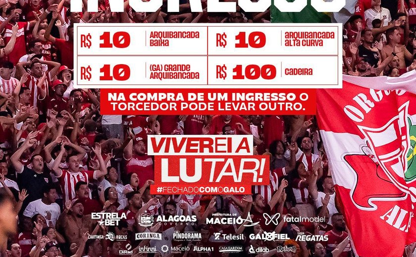 CRB anuncia promoção para última partida da temporada