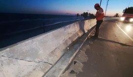 Defesa Civil de Maceió vistoria ponte Divaldo Suruagy