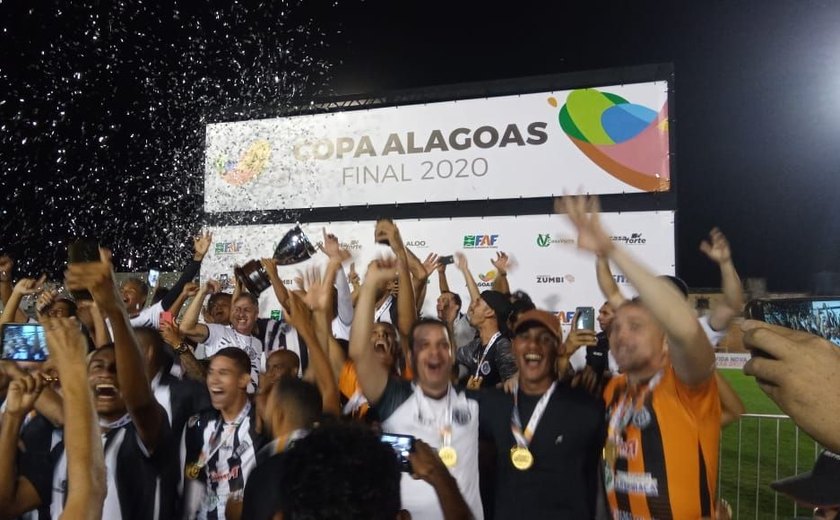 ASA é campeão da Copa Alagoas após vitória por 4 a 3 contra o CEO
