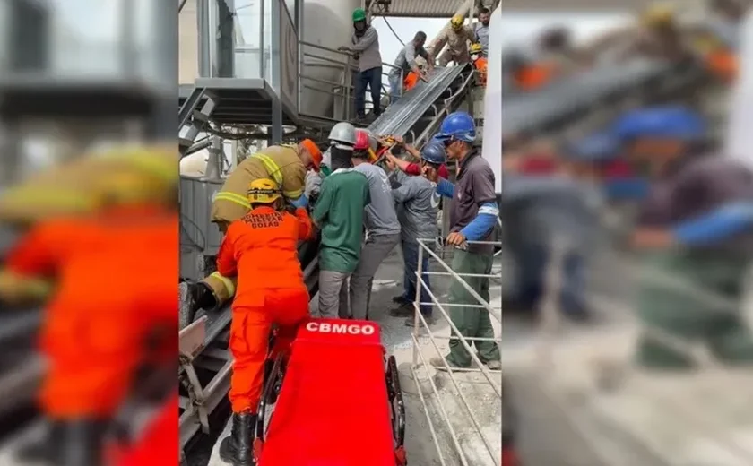 Trabalhador morre em Goiás após máquina de cimento ser ligada com ele dentro
