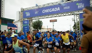 Etapa Maceió da Corrida Nacional do Sesi reúne 2 mil atletas no Dia do Trabalhador