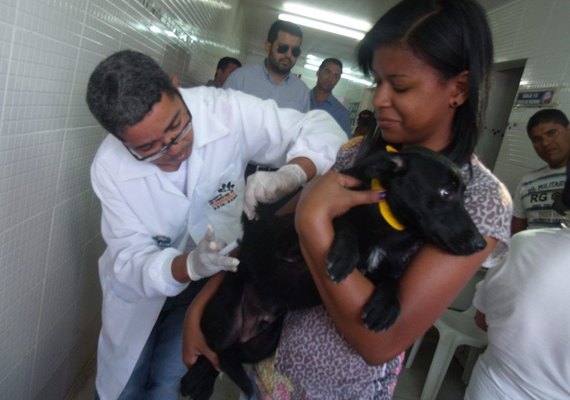 Confira os locais de vacinação contra a raiva em Maceió neste sábado