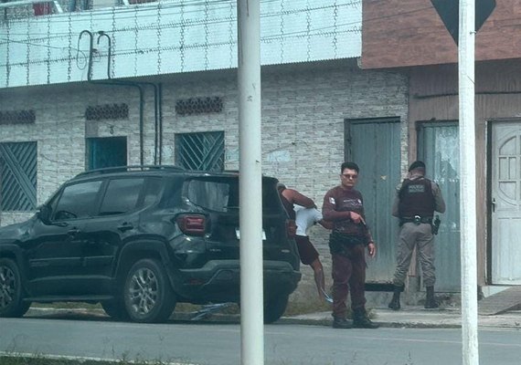 Pelopes prende homem e recupera veículo roubado em São Luís do Quitunde