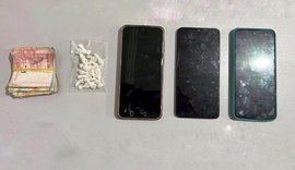 Polícia Civil prende 'vovó do tráfico' com drogas e dinheiro em São Miguel dos Campos