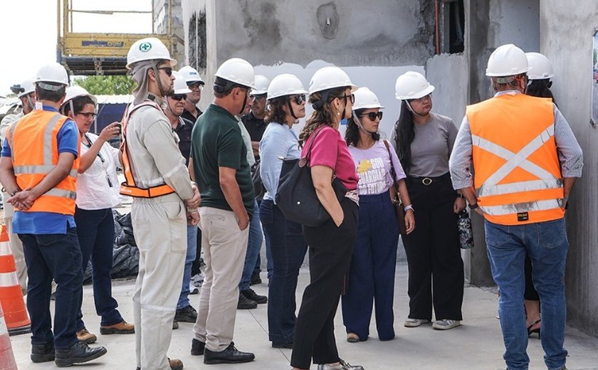 MPF vistoria creche, Caps e intervenções de mobilidade urbana do acordo socioambiental com a Braskem