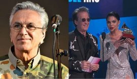 Cantor Caetano Veloso é vaiado no Grammy Latino ao ganhar prêmio