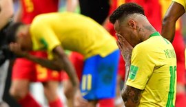 Brasil peca na defesa, perde para Bélgica e está fora da Copa do Mundo