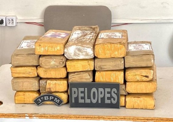 PM retira quase 25kg de drogas de circulação