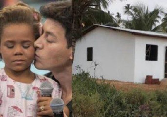 Casa feita por Faro à menina que salvou livros de enchente é criticada