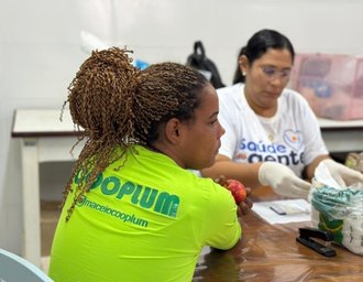 Alurb inicia programação de saúde voltada para catadores de materiais recicláveis