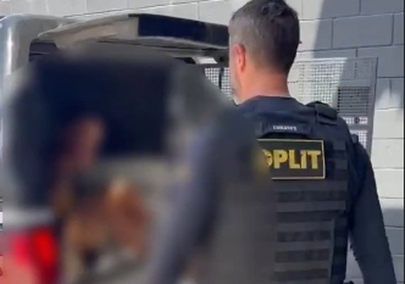 Oplit prende suspeito de roubo a farmácia na Ponta Verde, em Maceió