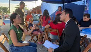 Vereador David do Empregos leva Gabinete Itinerante ao Santos Dumont para ouvir demandas da população