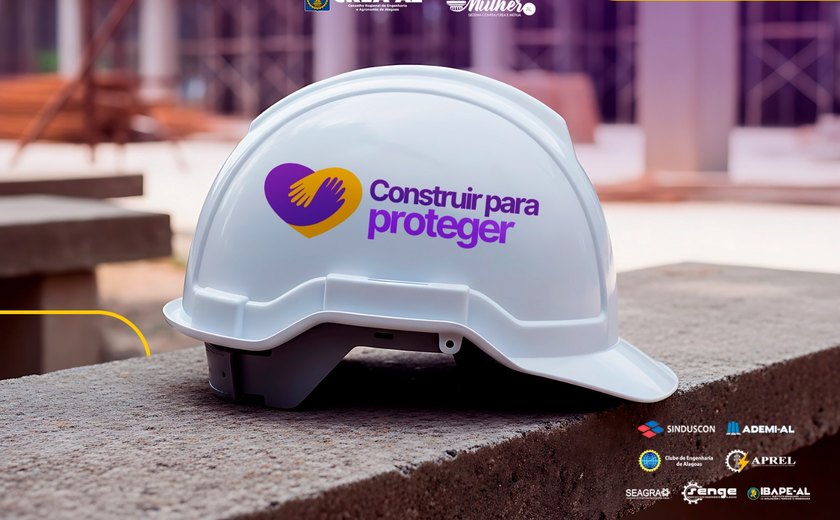 Crea/AL lança projeto que transforma canteiros de obras em polos de prevenção à violência contra a mulher