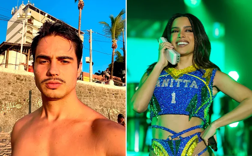 Anitta faz a fila andar e engata romance com ator da Globo