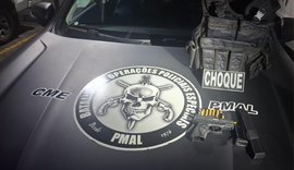 PM apreende arma, munições e colete durante operação no Vergel do Lago