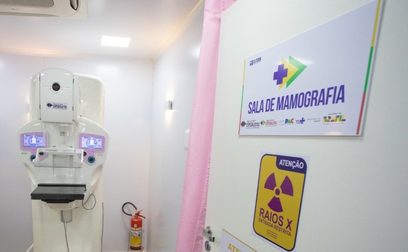 Ministério da Saúde leva carreta de saúde da mulher a União dos Palmares