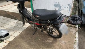 PRF recupera mais uma moto roubada e prende homem por receptação na BR-316