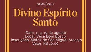 Simpósio discute 'reflexão do amor de Deus para com seu povo' na Casa Dom Bosco
