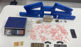 PM apreende mais de dez quilos de drogas em ação em Olho D’água das Flores