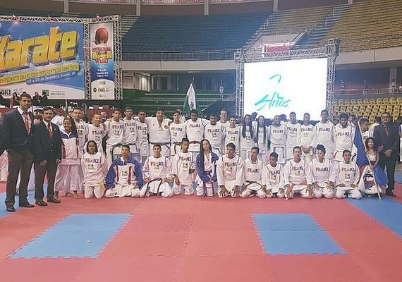 Karatê de Alagoas conquista 24  medalhas no Campeonato Brasileiro