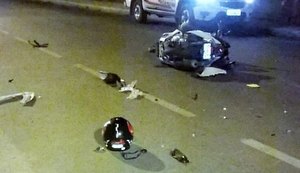 Ultrapassagem irregular provoca morte de motociclista próximo ao HU