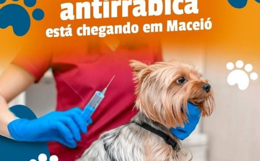 Confira horários e locais da vacinação antirrábica em Maceió